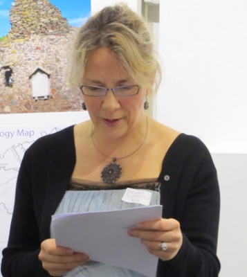 Dorothy Alexander reading at the BWF anthology launch